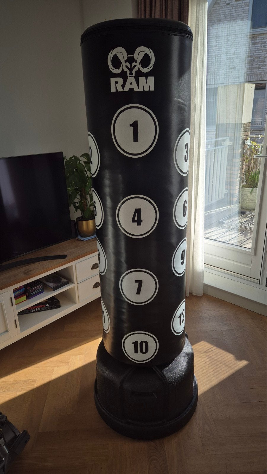 Ram XL bokspaal  met score zones, Ophalen of Verzenden, Bokszak