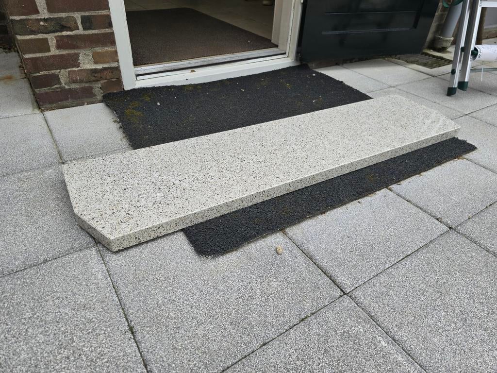 Granieten plank 140cm x 35cm - Duurzaam en stijlvol, Ophalen, Gebruikt, Natuursteen, Overige typen