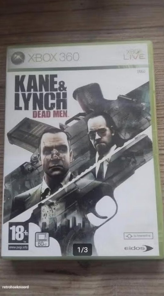 Kane & Lynch Dead Men - Xbox 360, Avontuur en Actie, Vanaf 18 jaar, 1 speler, Ophalen of Verzenden