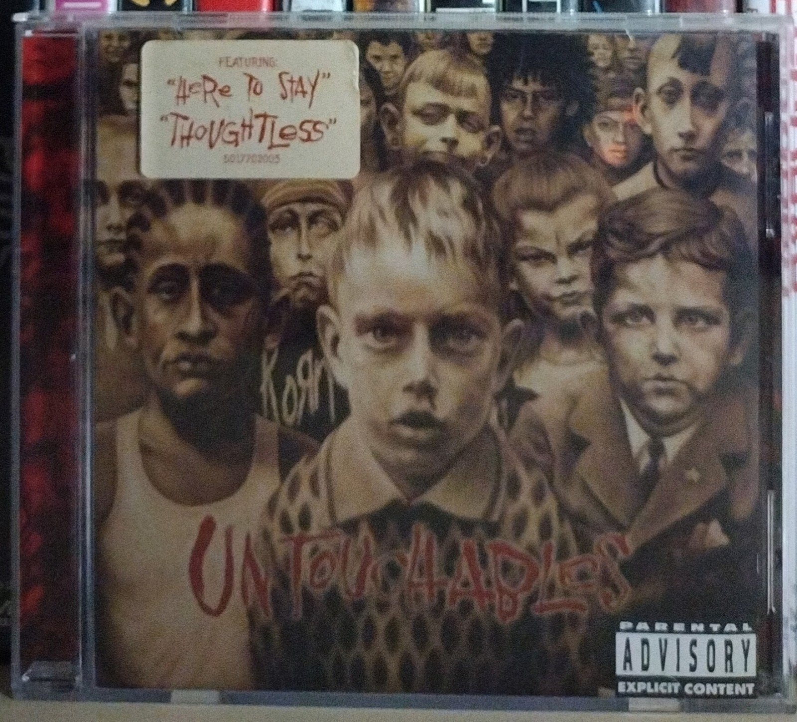 Korn - Untouchables CD (2002), Cd's en Dvd's, Ophalen of Verzenden, Zo goed als nieuw