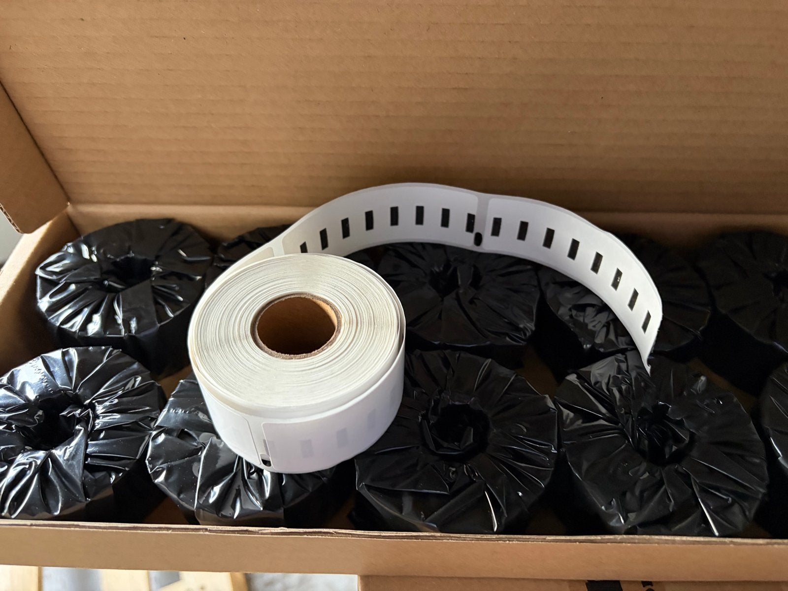50 rol Dymo 99010/S0722370 compatibele labels 89x28mm, Ophalen of Verzenden, Nieuw in verpakking, Overige typen