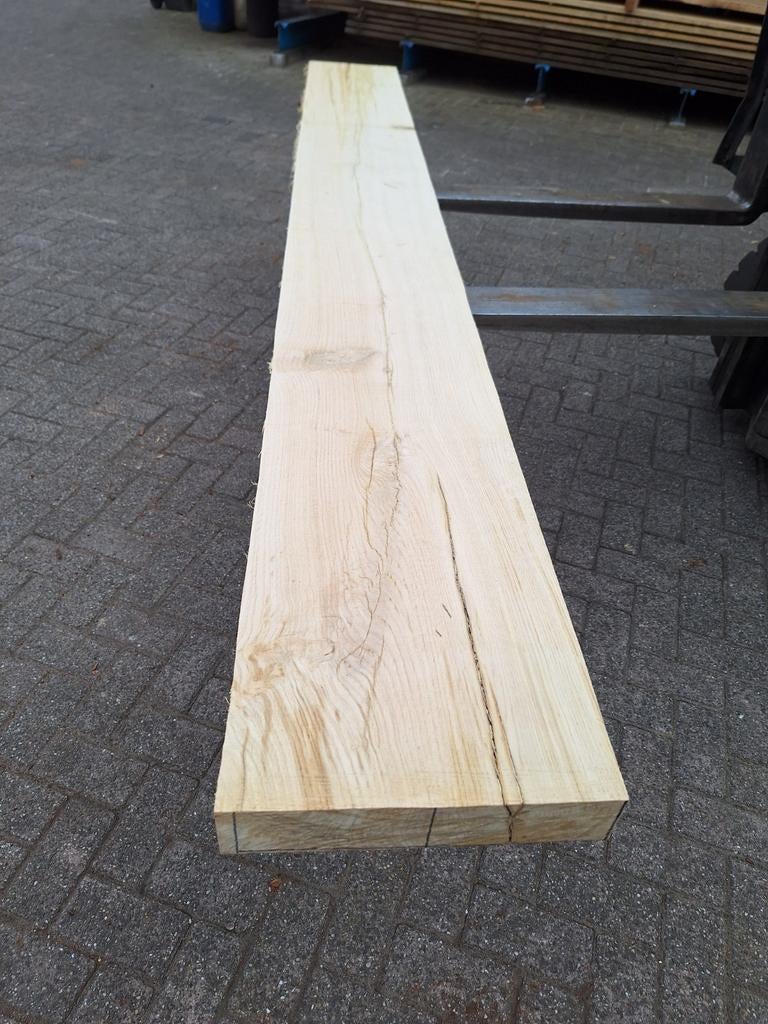 Eiken balk 70x330x2900 mm - Robuust en Duurzaam, Doe-het-zelf en Verbouw, Hout en Planken, Ophalen