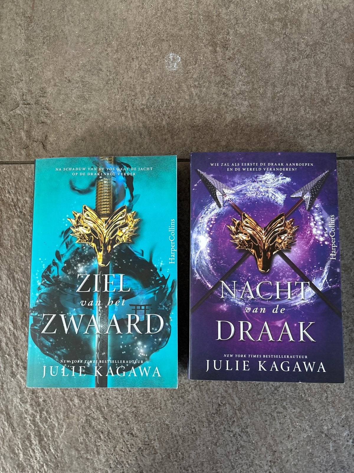 Julie Kagawa - Ziel van het Zwaard & Nacht van de Draak, Ophalen of Verzenden, Zo goed als nieuw