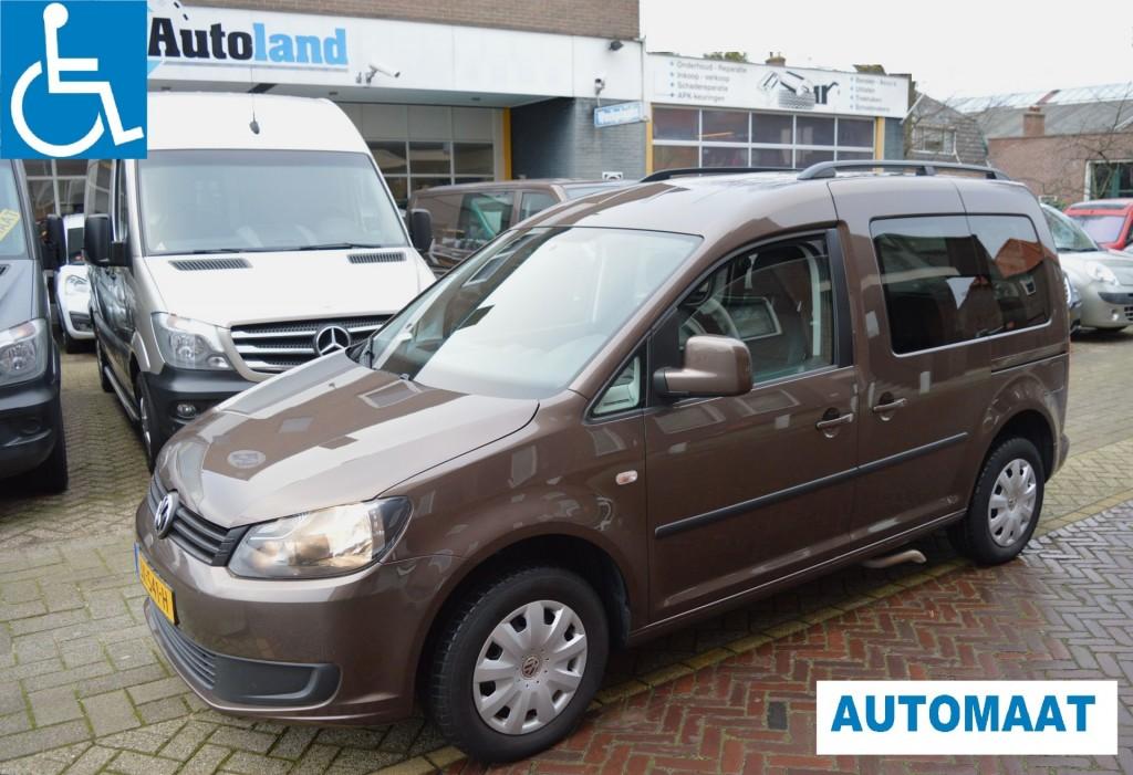 Volkswagen CADDY TDi Luxe ROLSTOELAUTO AUTOMAAT, Automaat, Euro 5, 1490 kg, Gebruikt