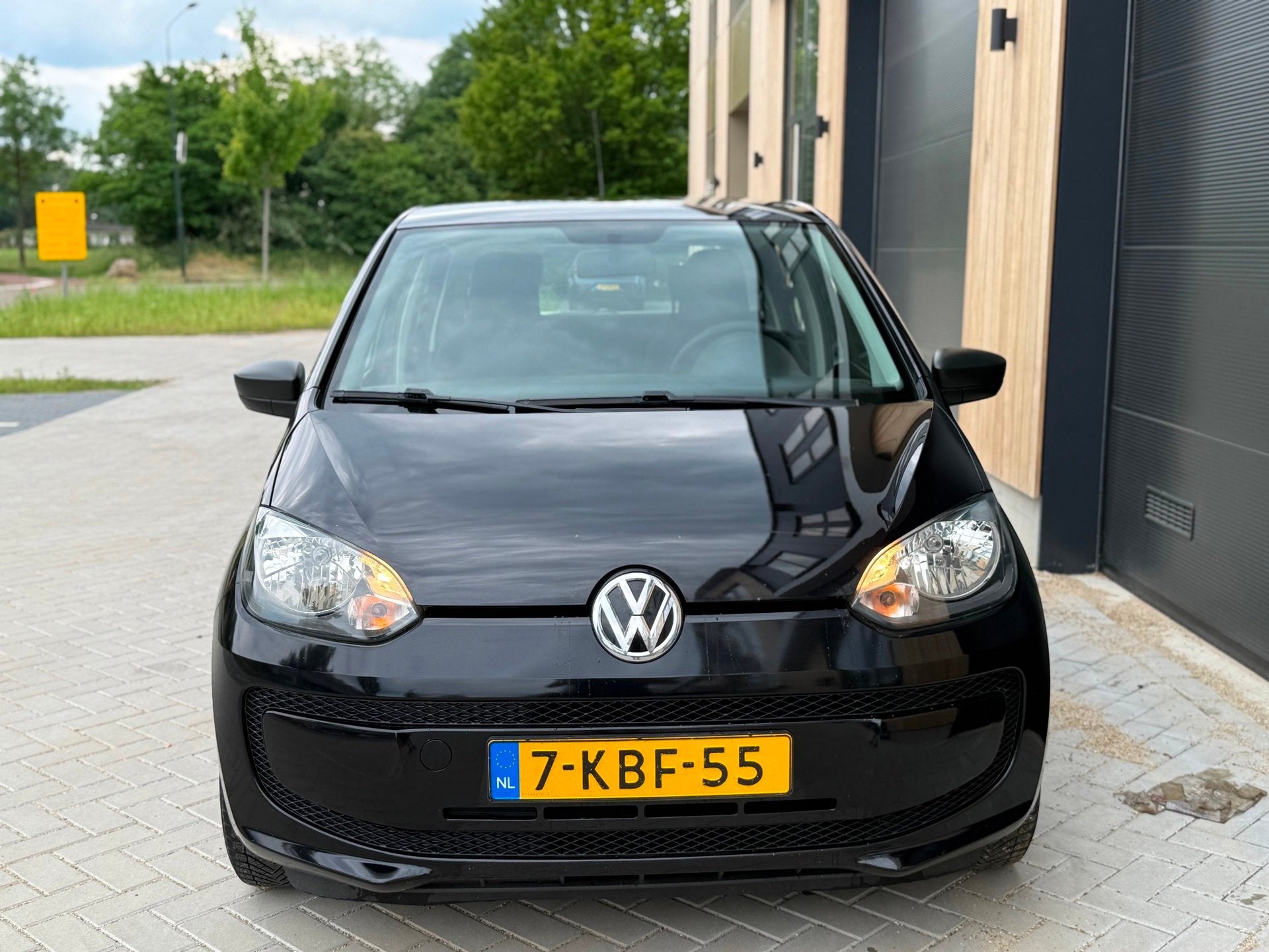 Volkswagen Up! 1.0 take up! BlueMotion (bj 2013) 5-DEURS/LMV, Auto's, Volkswagen, Voorwielaandrijving, Euro 5, Stof, Gebruikt