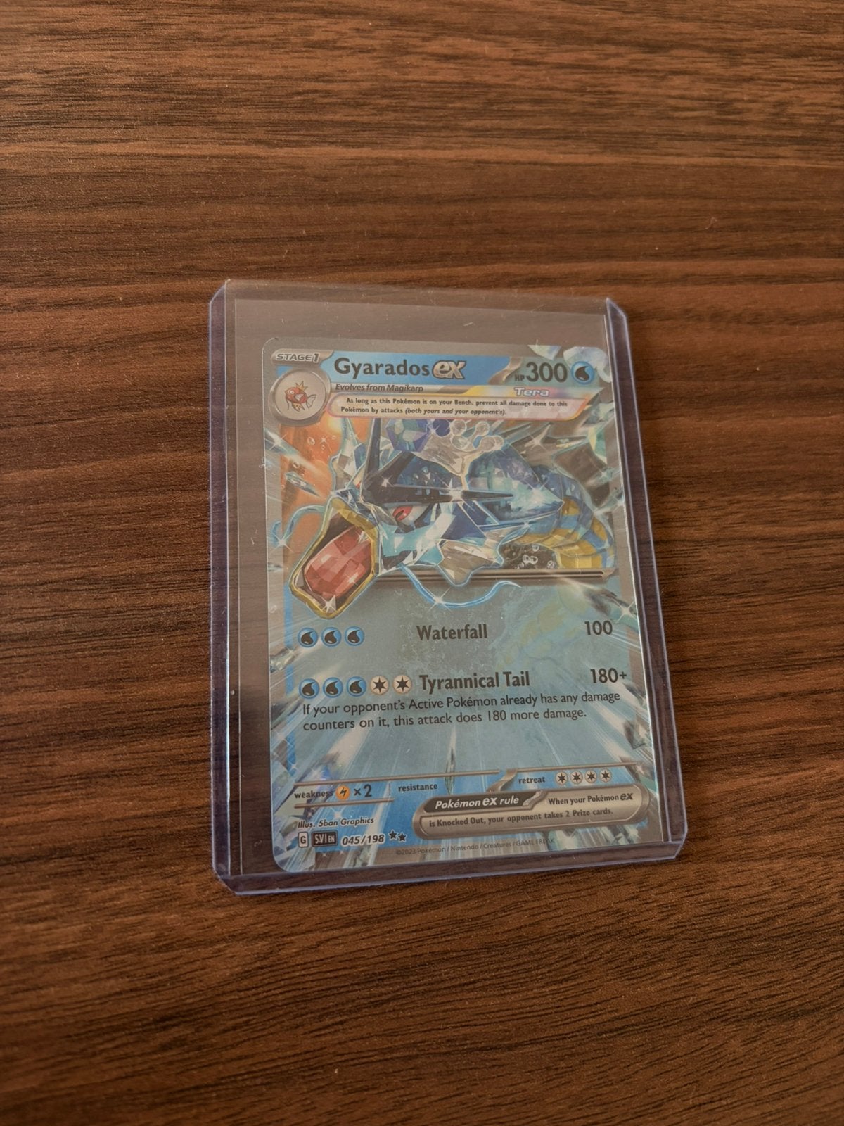 Gyarados ex 045/198, Hobby en Vrije tijd, Ophalen, Zo goed als nieuw
