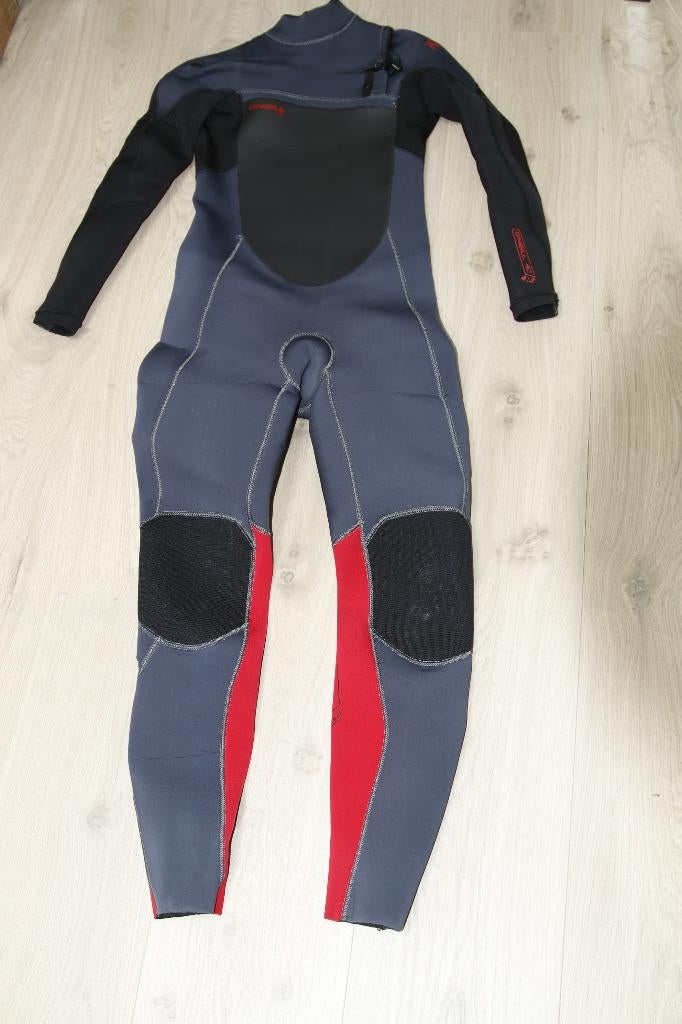 Wetsuit Oneill kids maat 14 4/3 EPIC grijs zwart rood, Wetsuit, Kind, Ophalen of Verzenden, Oneill