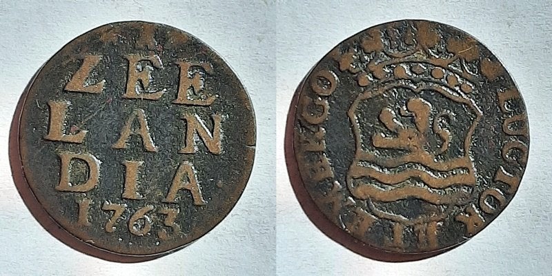 Zeeland duit 1763, Verzenden, Vóór koninkrijk, Overige waardes