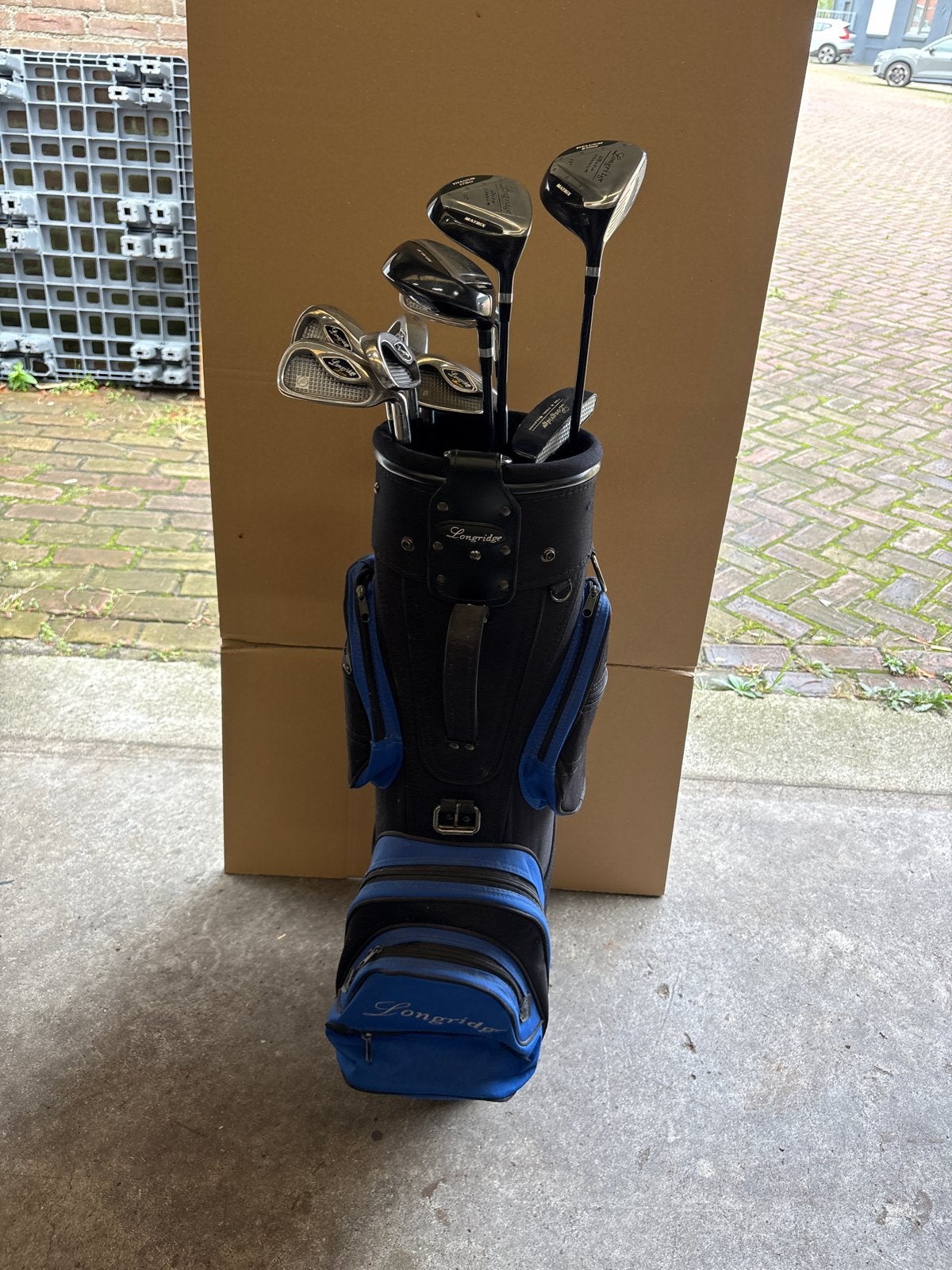 Longridge golfset met tas - Compleet en klaar voor de baan, Ophalen of Verzenden, Gebruikt, Set, Overige merken