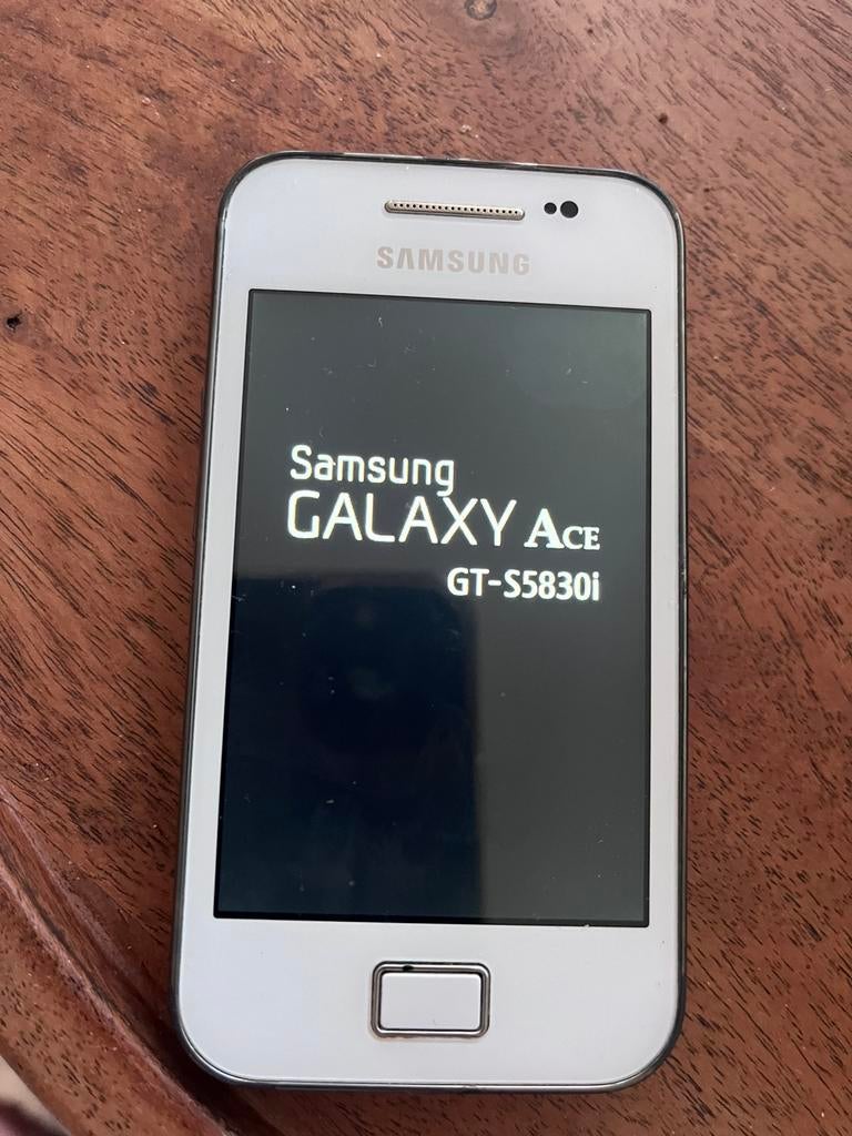Samsung galaxy ace GT-S5830i, Gebruikt, Overige modellen, Wit, Ophalen of Verzenden