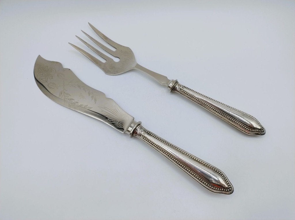 Zilveren viscouvert, Franz Mosgau, Berlin, ca. 1880, Antiek en Kunst, Verzenden