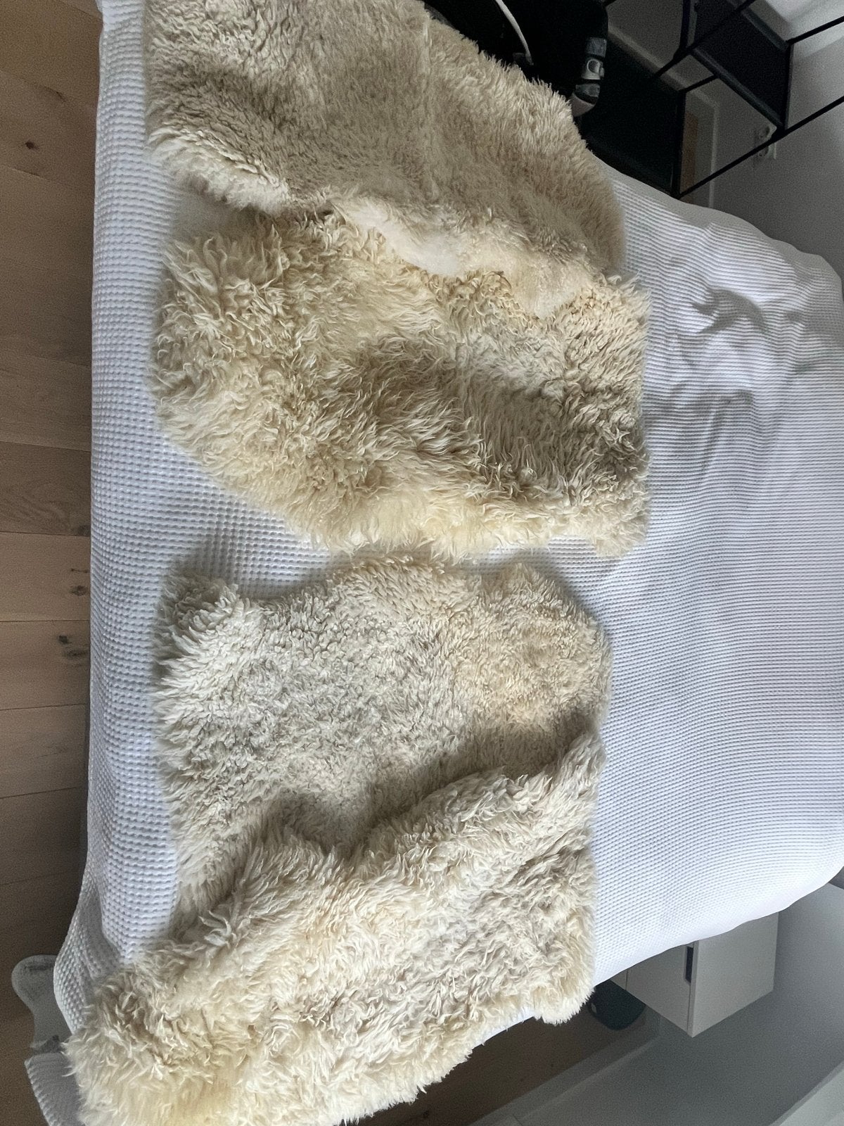 Ikea schapenvacht 4 stuks, Minder dan 50 cm, Gebruikt, 50 tot 100 cm, Ophalen of Verzenden