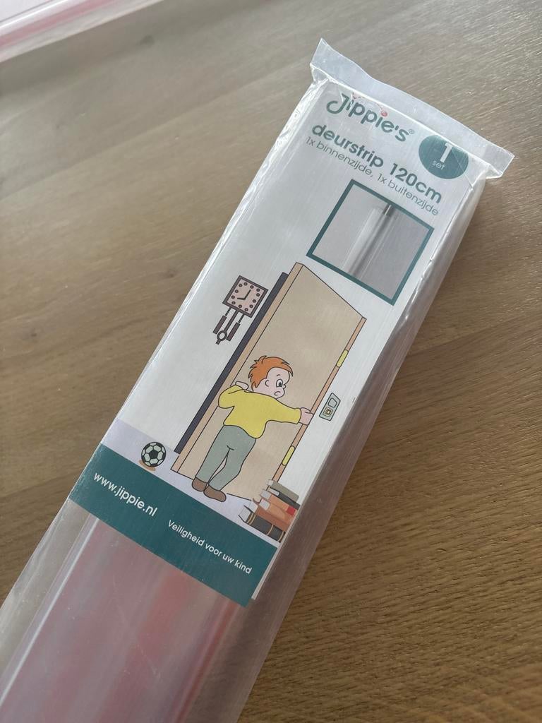 Jippie's deurstrip 120 cm - 2 stuks - Veiligheid kind, Ophalen of Verzenden, Nieuw