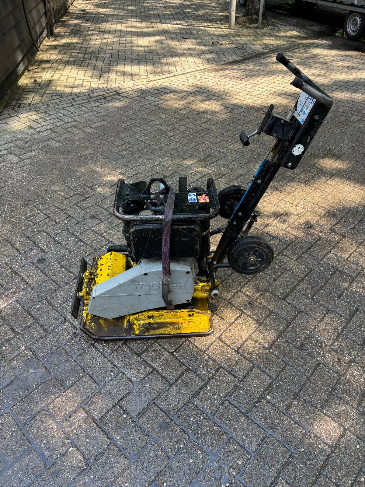 Wacker Neuson DPS 3060 Diesel Trilplaat, Ophalen