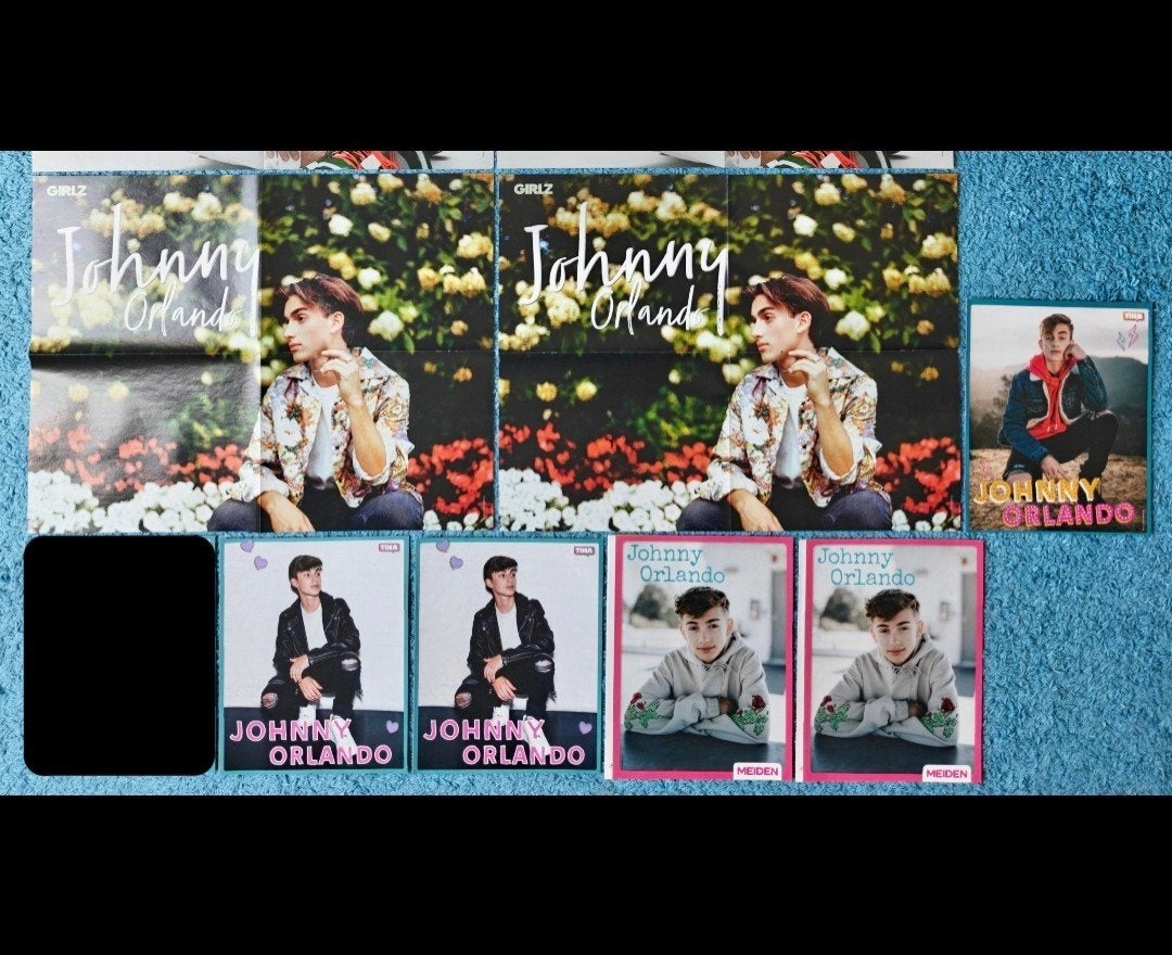Johnny Orlando poster collectie, Ophalen of Verzenden, Nieuw, A1 t/m A3, Muziek