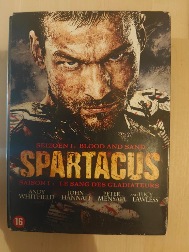 Spartacus Seizoen 1: Blood and Sand (DVD Boxset), Gebruikt, Vanaf 16 jaar, Boxset, Actiethriller