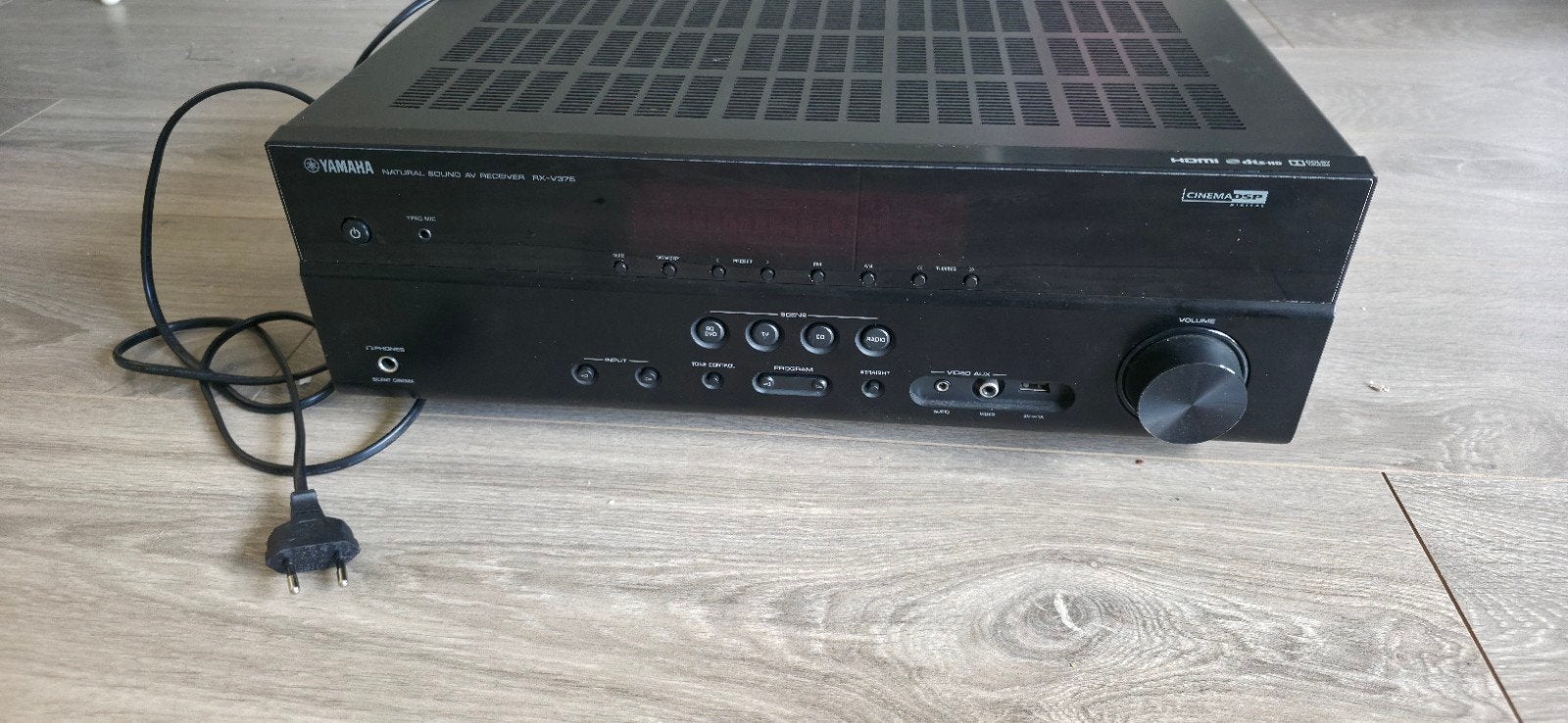Yamaha RX-V375 AV Receiver - Zo goed als nieuw, Audio, Tv en Foto, Yamaha, Ophalen of Verzenden, Zo goed als nieuw, 60 tot 120 watt