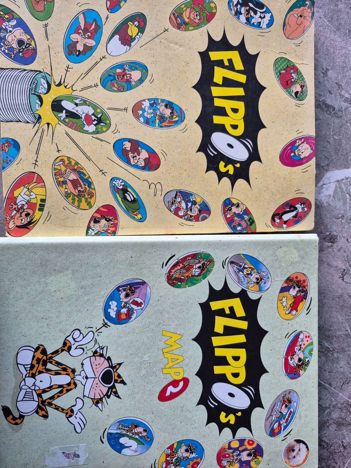 Complete set flippo's, Verzenden, Verzameling, Met verzamelmap(pen)