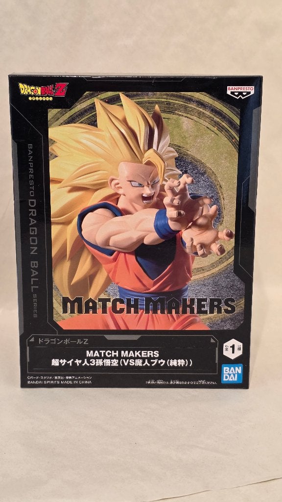 Dragon Ball Z Match Makers PVC Statue SS3 Son Goku 16 cm, Verzenden, Nieuw, Info@animuchuu.nl, Heo