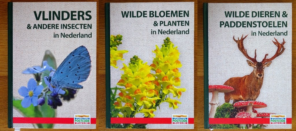 Vlinders - Wilde bloemen en Wilde dieren in Nederland, Nieuw, Ophalen of Verzenden, Natuur algemeen, Nationale Postcode Loterij