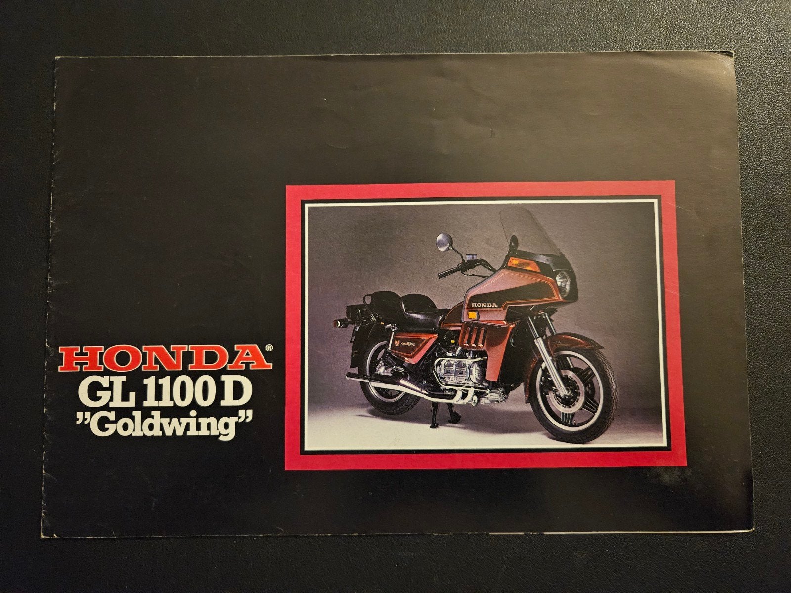 Brochure Honda Goldwing GL 1100 D, Boeken, Ophalen of Verzenden, Zo goed als nieuw, Honda