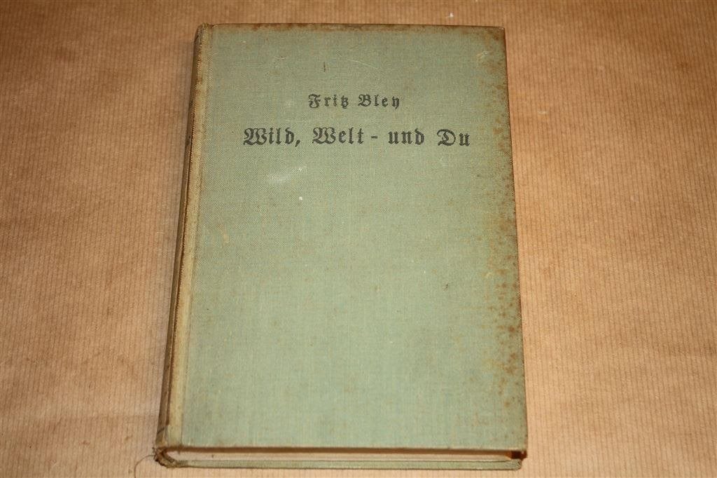 Jachtboek. Fritz Bley. Mooiste jacht & dierverhalen., Boeken, Ophalen of Verzenden, Gelezen