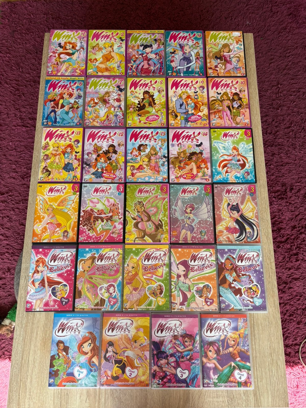 Complete winx dvd collectie de serie, Alle leeftijden, Ophalen of Verzenden, Zo goed als nieuw