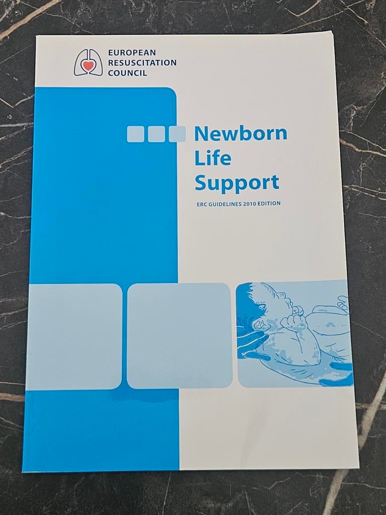 Newborn Life Support - ERC Guidelines 2010, Boeken, Studieboeken en Cursussen, Zo goed als nieuw, European Resuscitation Council