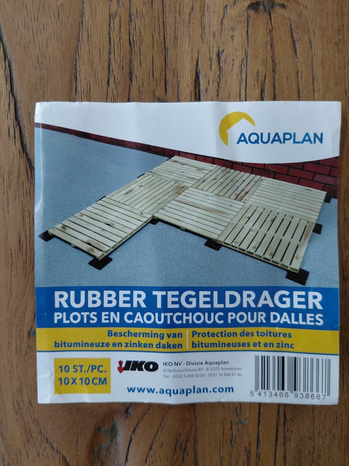 Rubber Tegeldragers 10 x 10 cm  en 5 x 10 cm, Overige typen, Rubber, Ophalen of Verzenden, Zo goed als nieuw