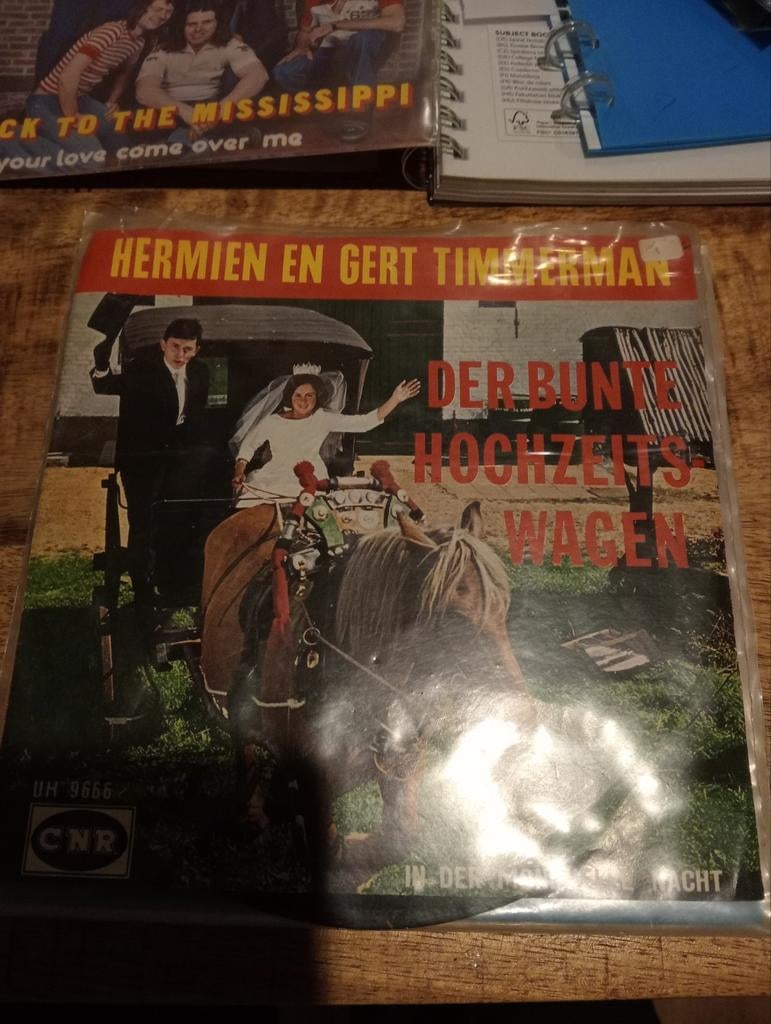 Hermien en Gert Timmerman - der bunte hochzeits wagen, Ophalen of Verzenden, Zo goed als nieuw, Overige formaten, Levenslied of Smartlap