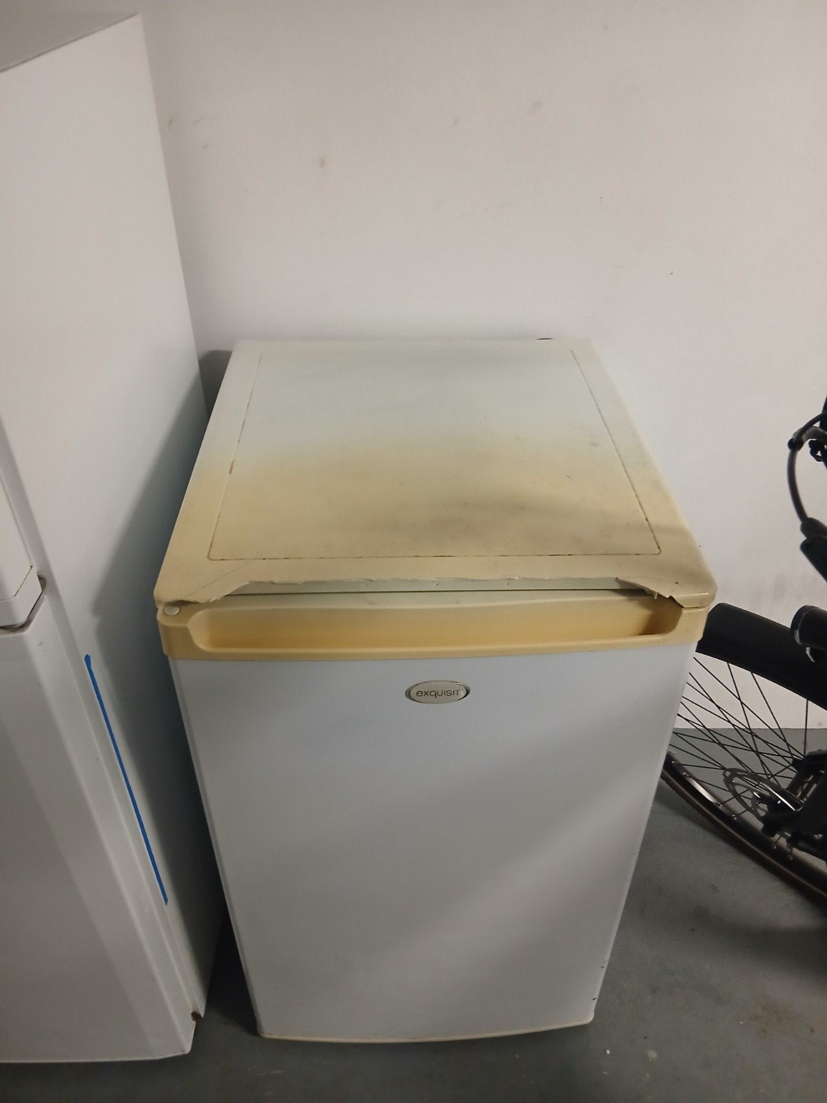 Exquisit Diepvries GS 115/2 A+ - Functioneel met schade, Gebruikt, Minder dan 60 cm, Ophalen of Verzenden, Energieklasse A of zuiniger