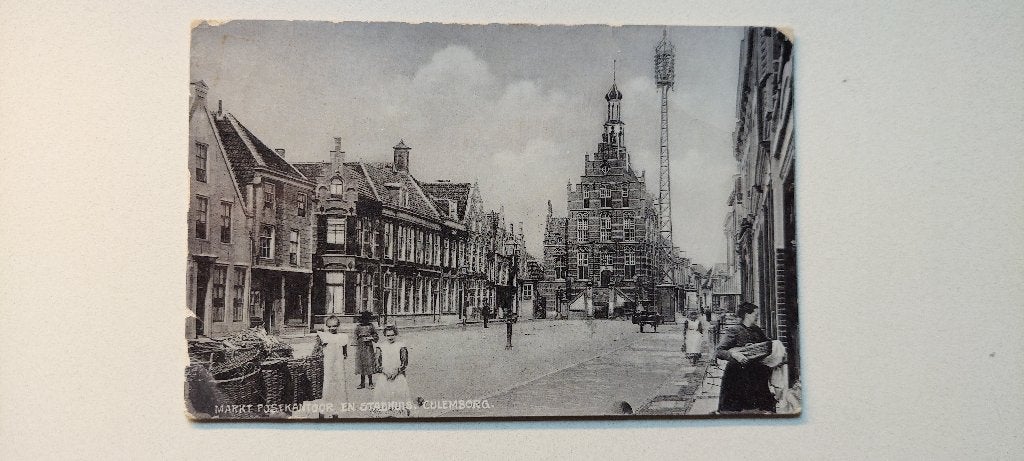 ansichtkaarten culemborg, Ophalen of Verzenden, Voor 1920, Gelopen, Gelderland