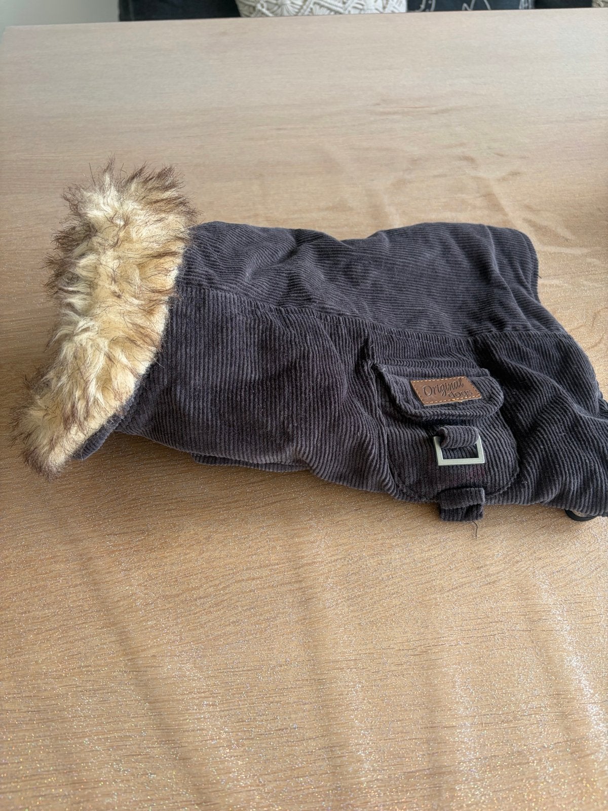 Hondjes winterjas rib, Dieren en Toebehoren, Overige merken, XS, Ademend, Nieuw