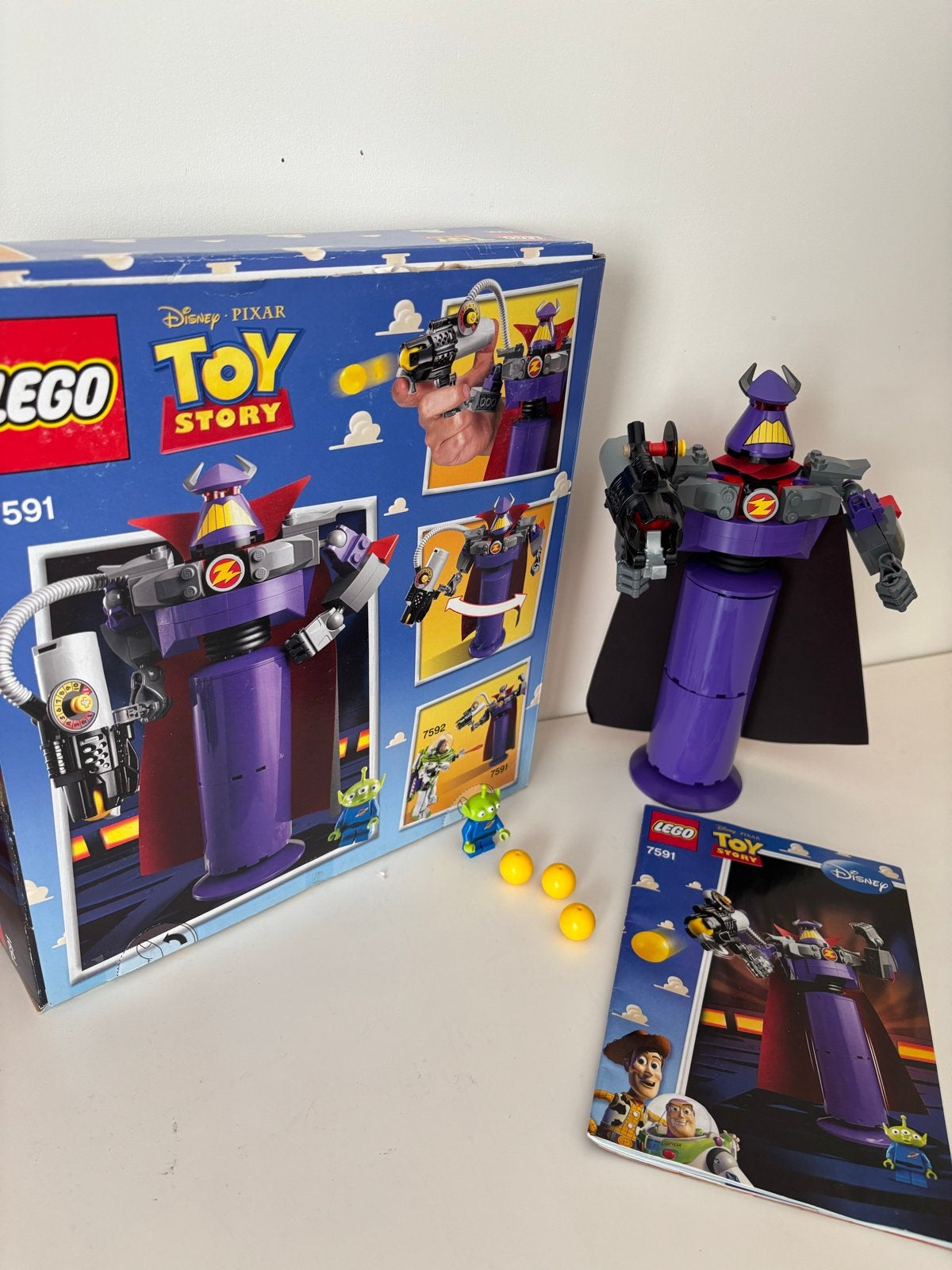 LEGO Toy Story 7591 - Zurg, Ophalen of Verzenden, Zo goed als nieuw, Overige merken