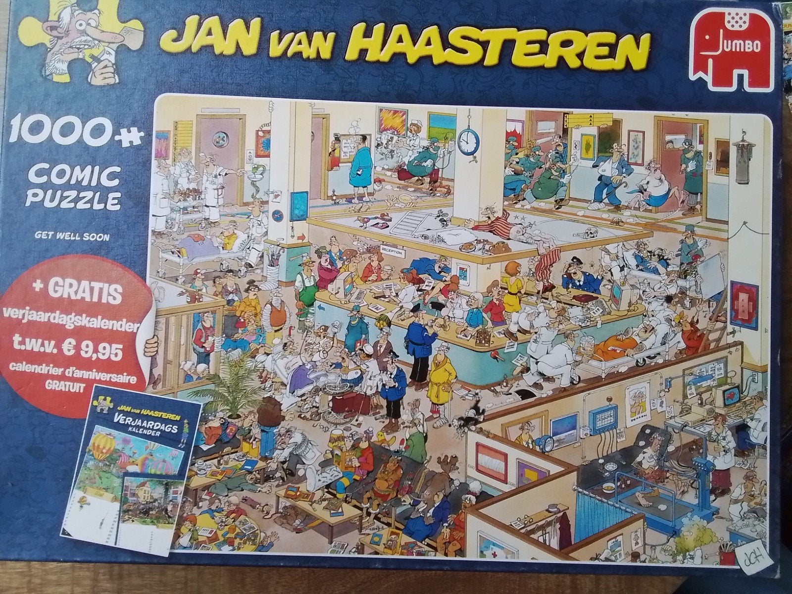 Jan van haasteren puzzels, Ophalen, 500 t/m 1500 stukjes, Zo goed als nieuw