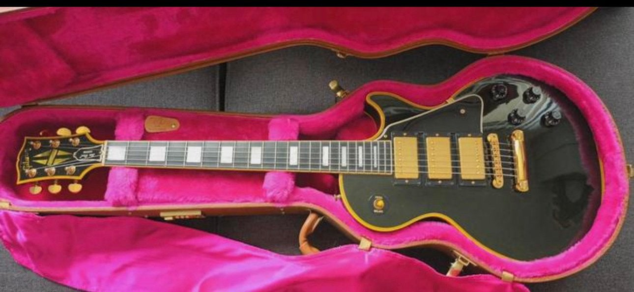 Gibson Les Paul Custom Black Beauty Historic Collection 1994, Ophalen, Zo goed als nieuw, Solid body, Gibson