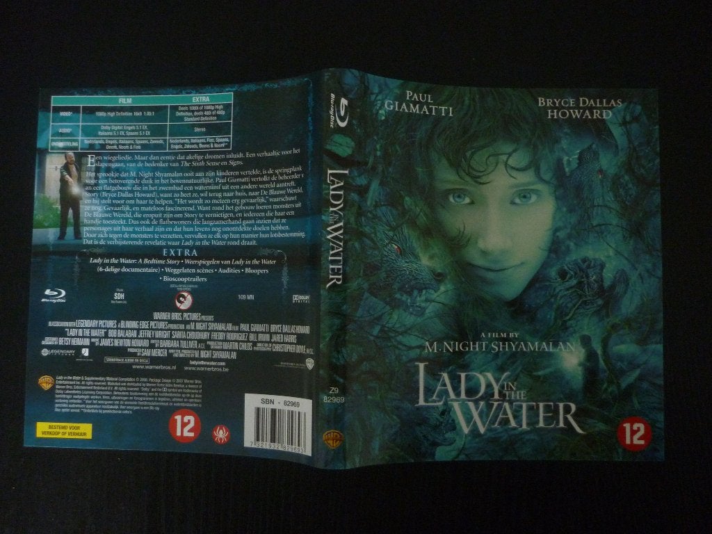 Lady in the Water (originele blu-ray), Engels, Film, Science Fiction en Fantasy, Ophalen of Verzenden