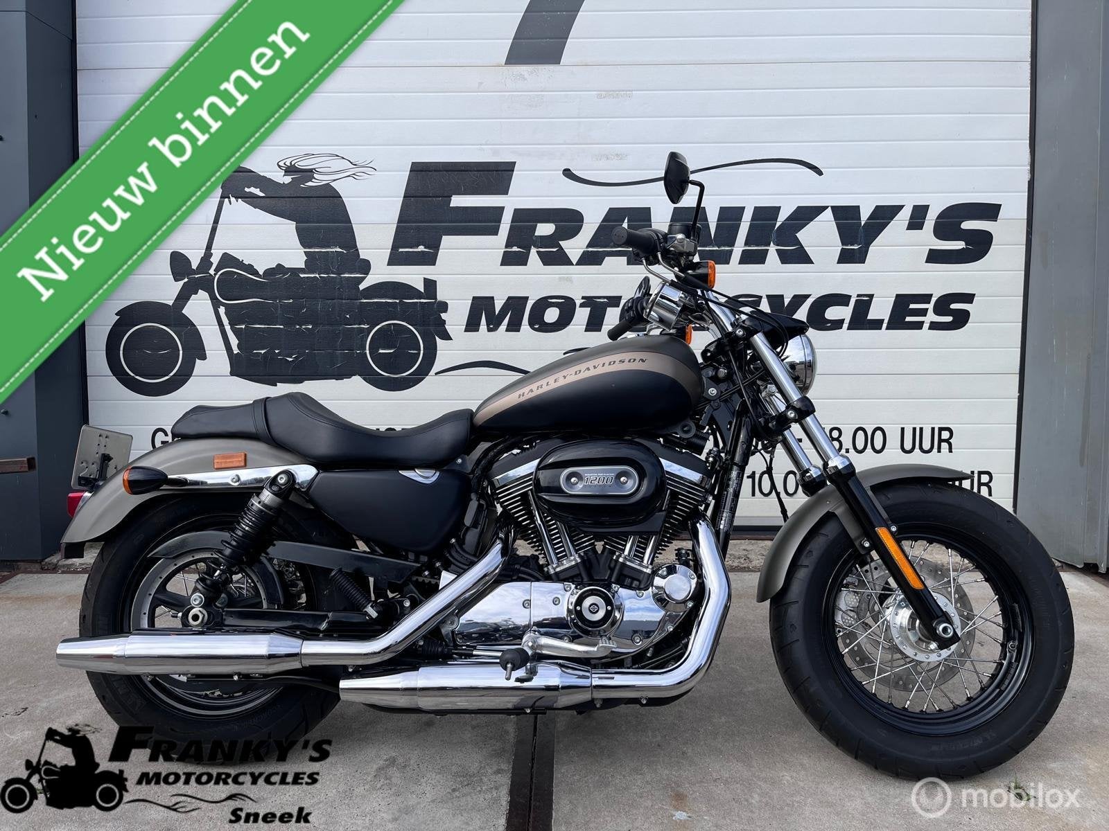 Harley Davidson XL 1200C Sportster Custom 5HD1, Chopper, Gebruikt, 1202 cc, Meer dan 35 kW
