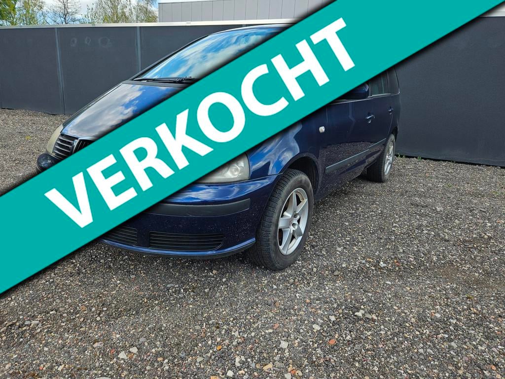 Seat Alhambra 2.0 Stella 7 PERSOONS *EXPORT, Auto's, Voorwielaandrijving, 4 cilinders, Handgeschakeld, Euro 4