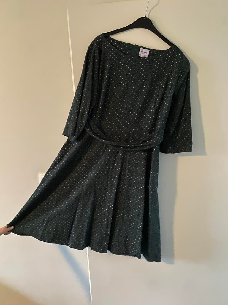 Banned Retro jurk XXL met zakken, Kleding | Dames, Jurken, Maat 46/48 (XL) of groter, Ophalen of Verzenden, Knielengte, Gedragen