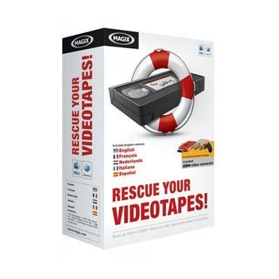 Magix Rescue Your Video Tapes 3.0 voor Mac, Computers en Software, Audio-software, Nieuw, Windows, Verzenden