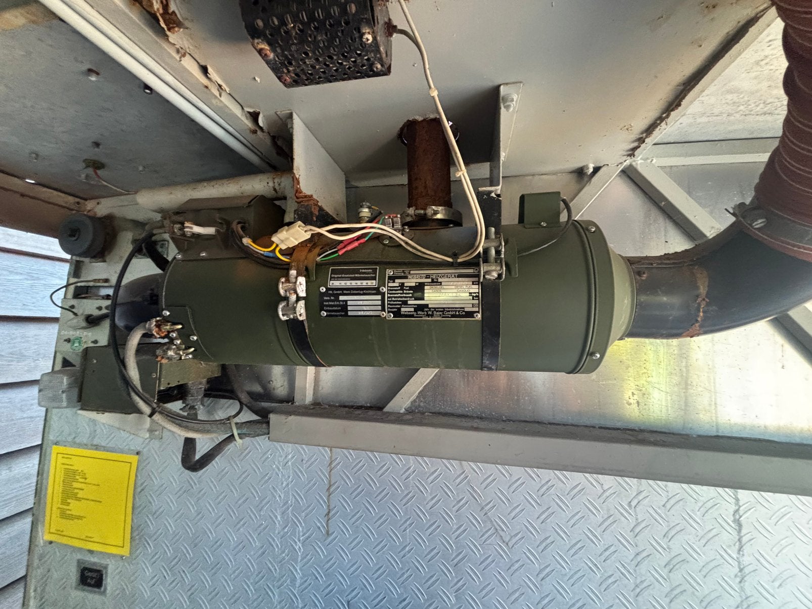 Webasto standkachel heater 11.6kw diesel militair bj. 2013, Ophalen, Nieuw