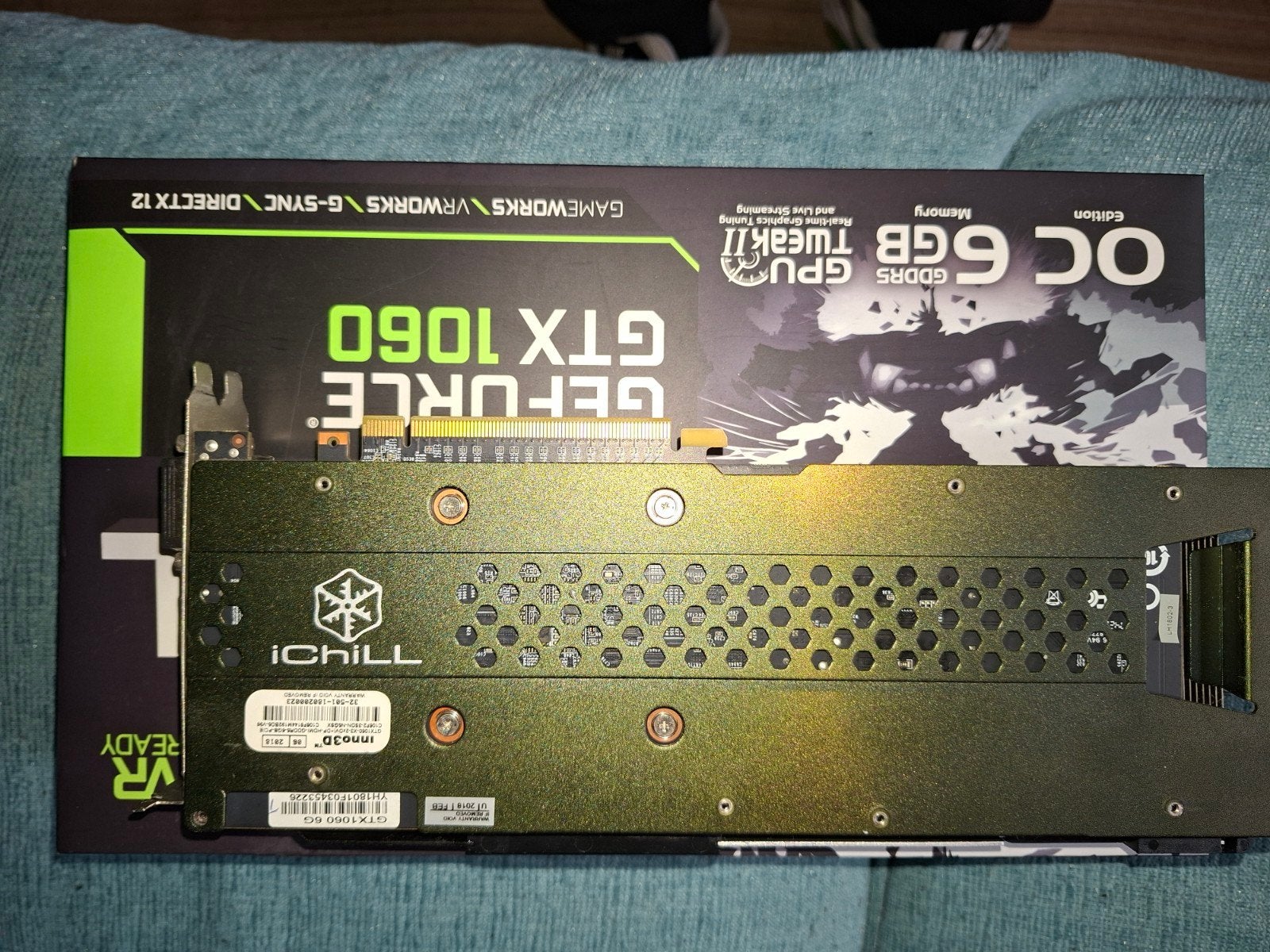 Inno3D iChill GTX 1060 6GB GDDR5 - Stille Gaming Upgrade, Computers en Software, Ophalen of Verzenden