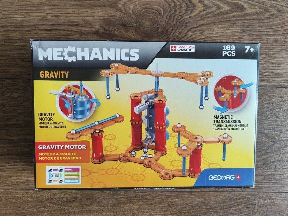 Geomag Mechanics Gravity Motor Bouwset - 169 Stuks NIEUW, Ophalen of Verzenden, Nieuw, Bouwen