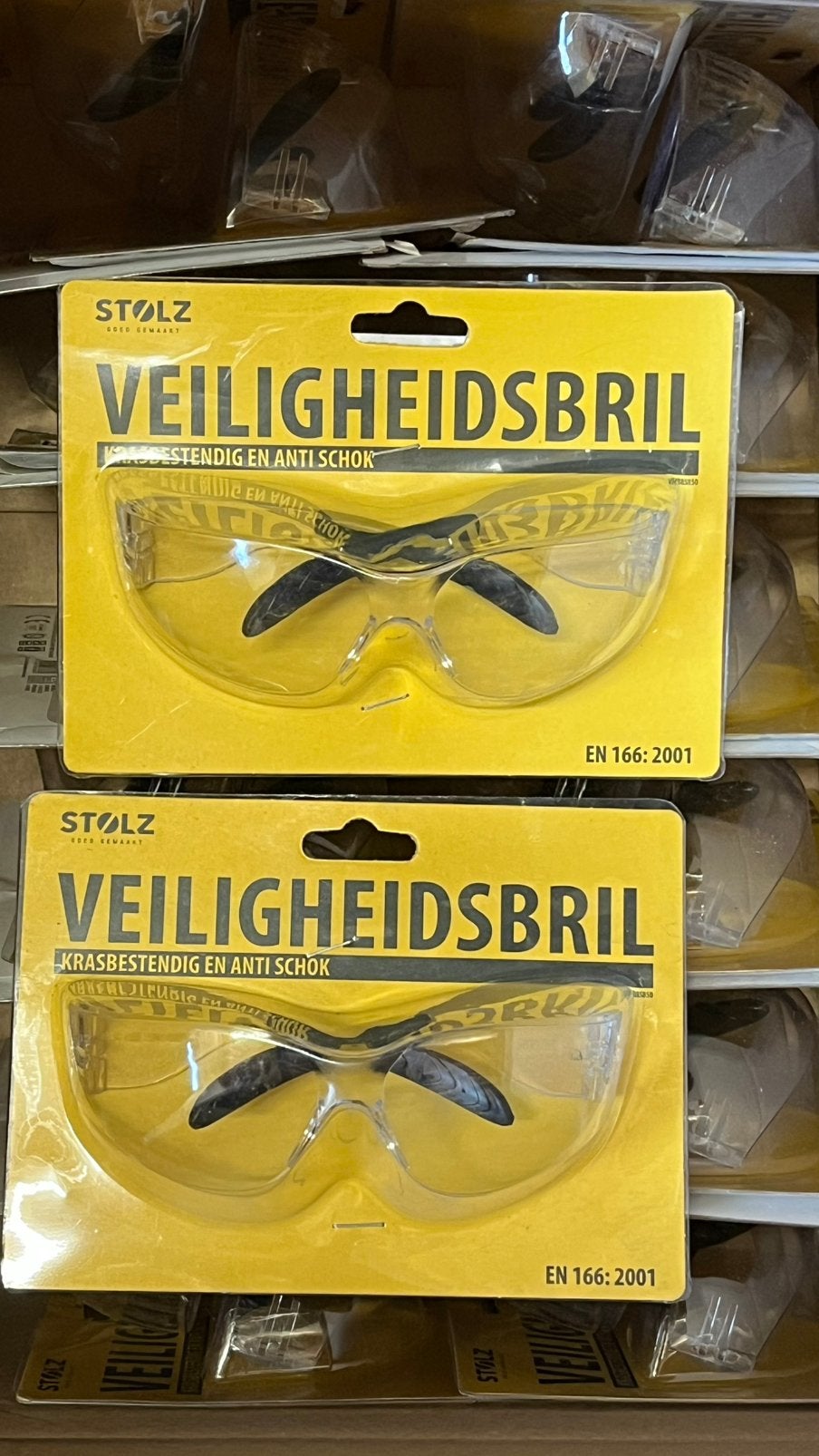 50x Veiligheidsbril NIEUW, Doe-het-zelf en Verbouw, Veiligheidsbrillen, Ophalen of Verzenden, Nieuw