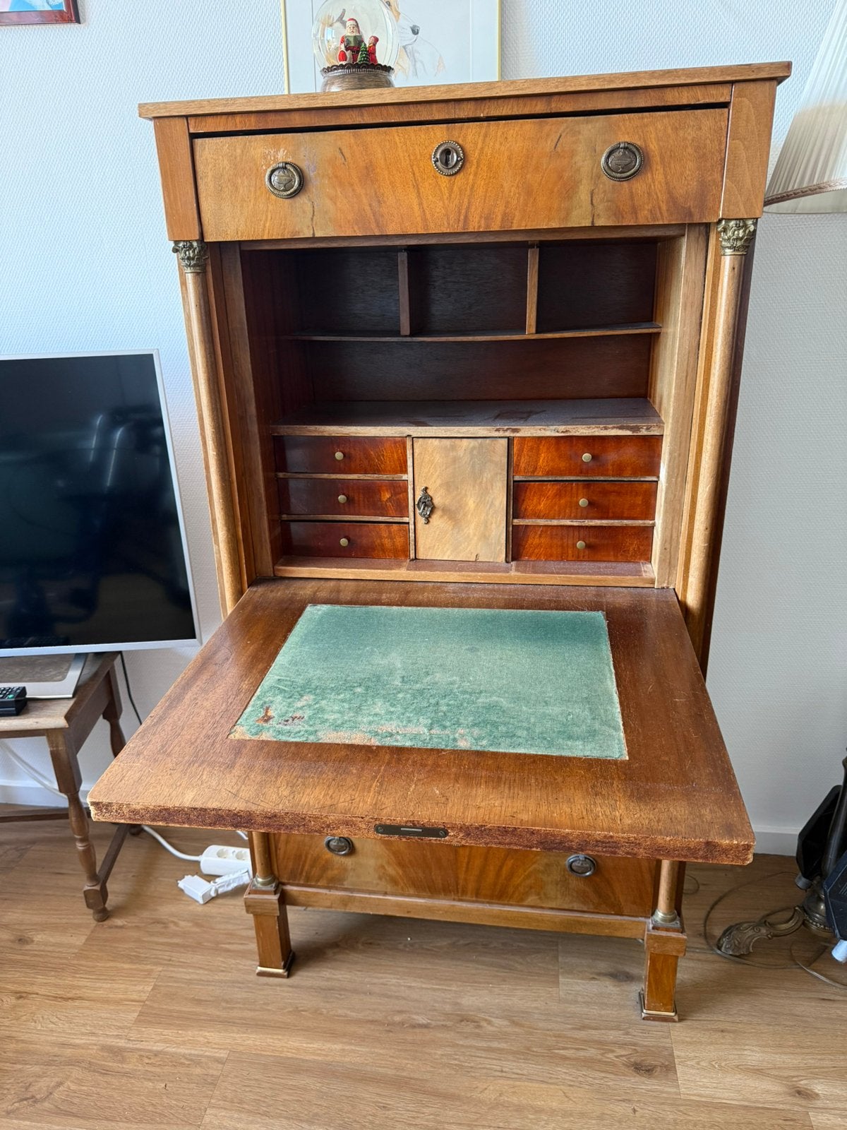 Oude secretaire, Ophalen, Gebruikt