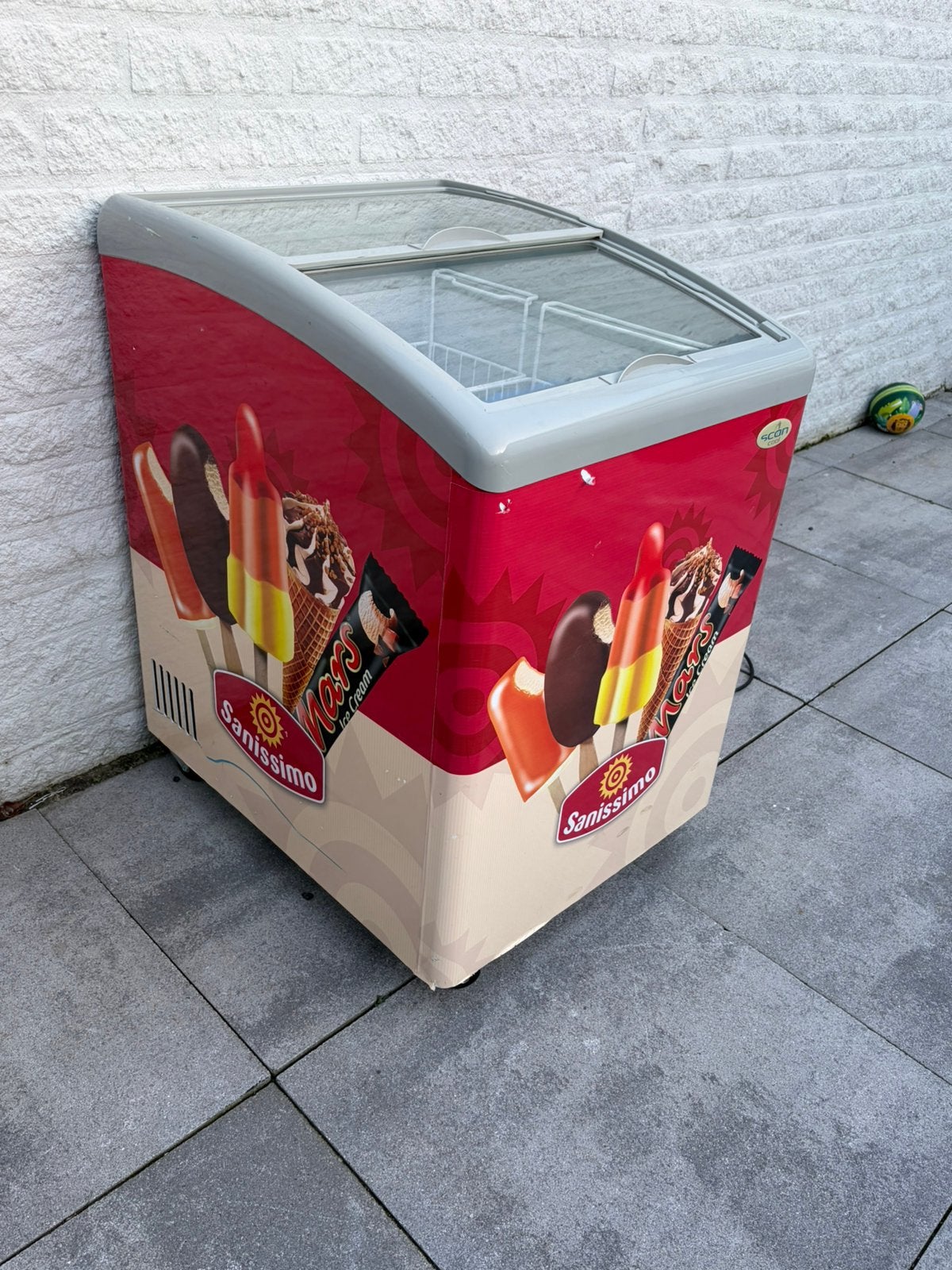 Sanissimo vrieskast 155L, 150 tot 200 liter, Ophalen of Verzenden, Zo goed als nieuw, 160 cm of meer