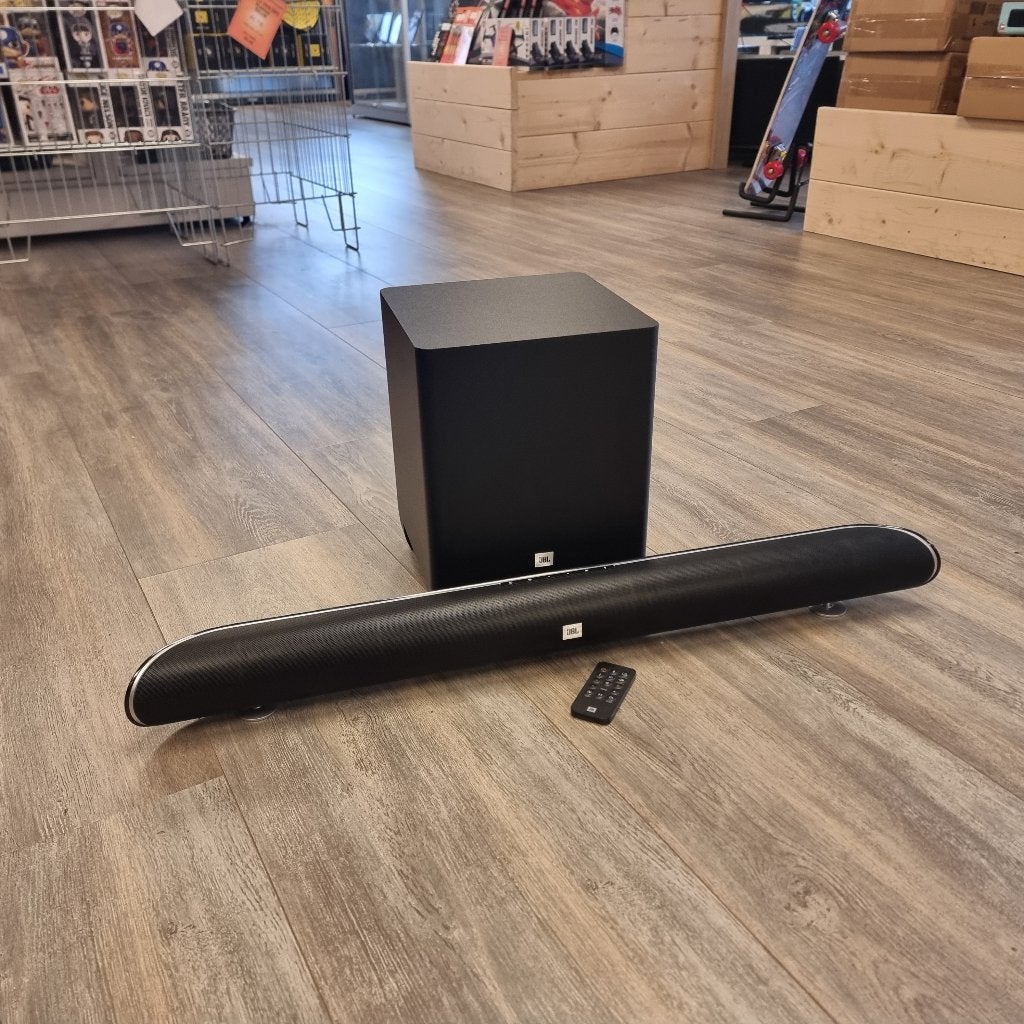 JBL SB250 Cinema + Subwoofer + ab || Nu voor € 99.99, Gebruikt, Ophalen of Verzenden, X, Met externe subwoofer