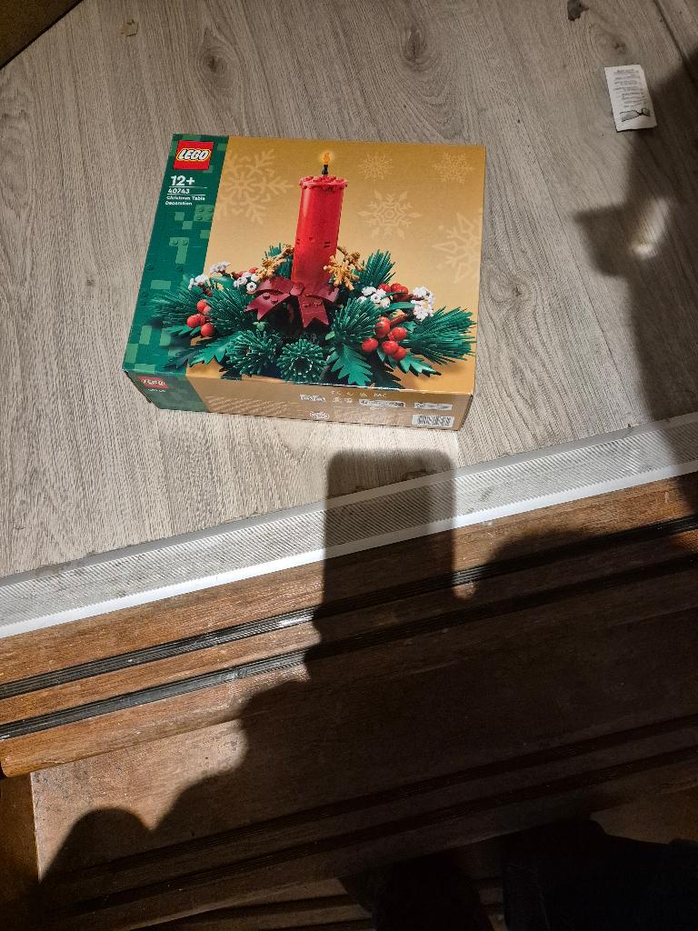 lego Kersttafeldecoratie 40743 let op, Overige thema's, Lego, Nieuw, Ophalen of Verzenden