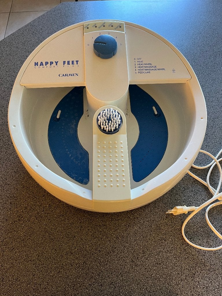 Voetenbad Carmen Happy Feet Comfort Plus, Ophalen, Zo goed als nieuw, Hand- en Voetverzorging
